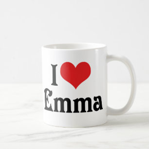 I Love Emma Coffee Mug