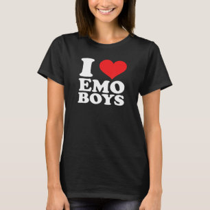 I Love Emo Boys T-Shirt