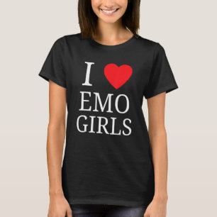 I Love Emo Girls I Heart Emo Girls 5 T-Shirt