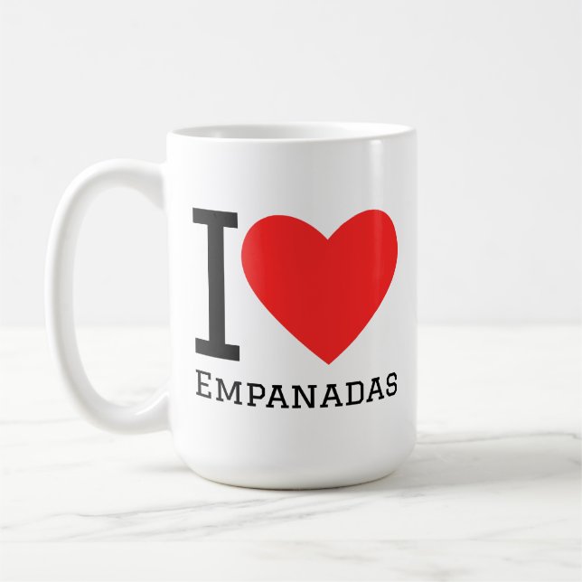 I love empanadas coffee mug (Left)