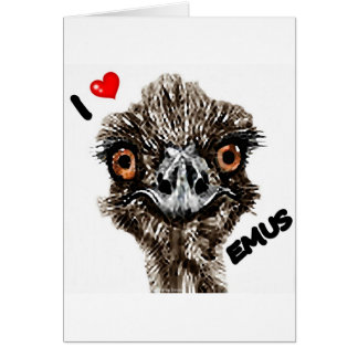 I LOVE EMUS