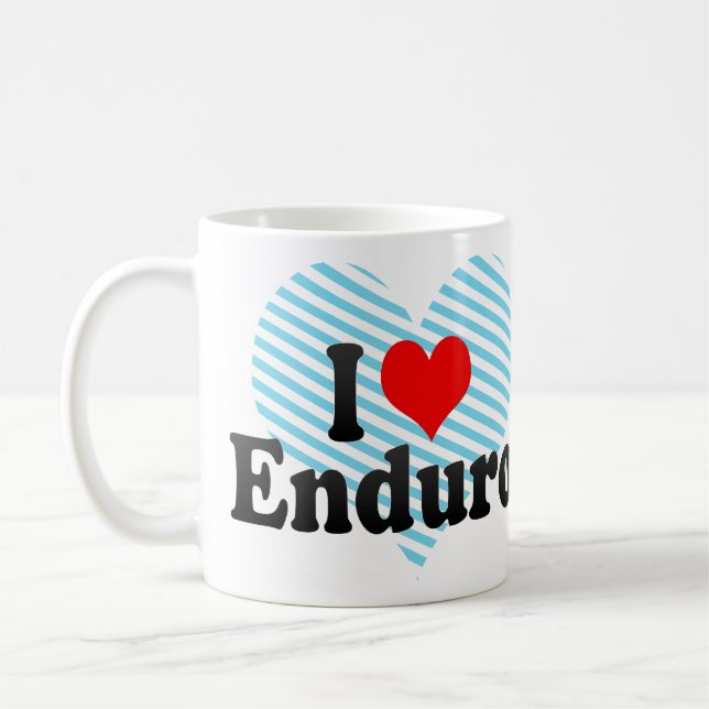 I love Enduro Coffee Mug (Left)