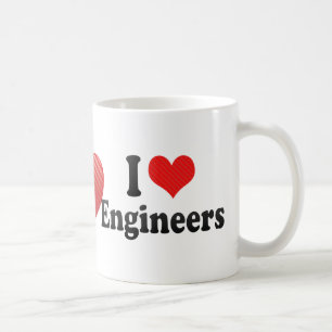 I Love Engineers Coffee Mug
