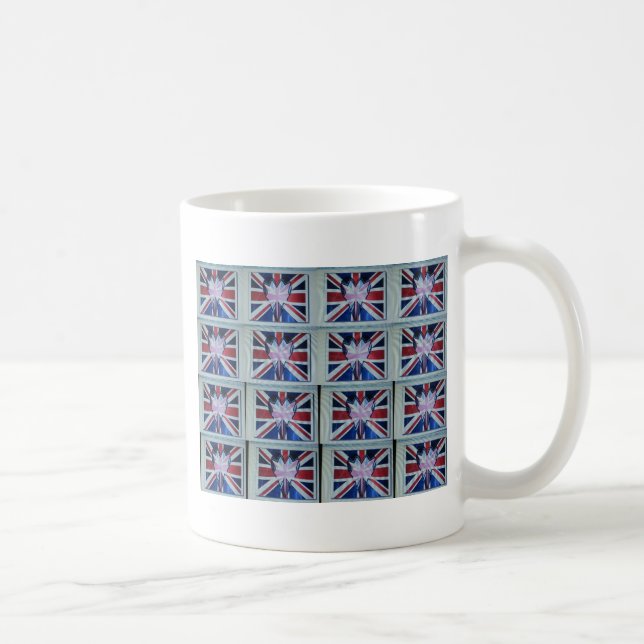 I Love England Art Print Coffee Mug (Right)