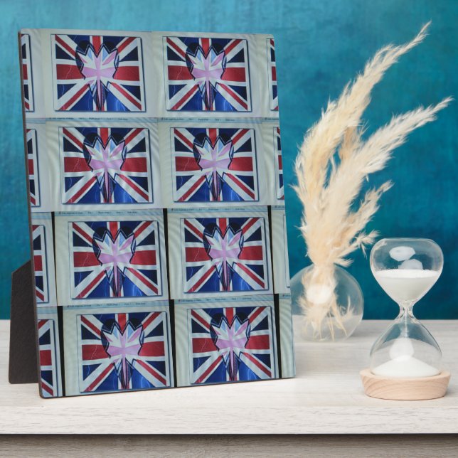 I love England.png Plaque (Side)