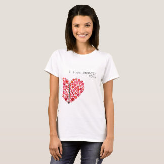 I love ENGLISH HORN Music lovers T-shirts