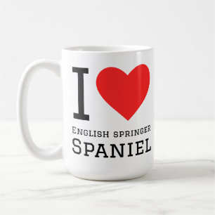 I love English springer spaniel Coffee Mug