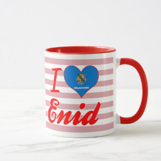 I Love Enid, Oklahoma Mug
