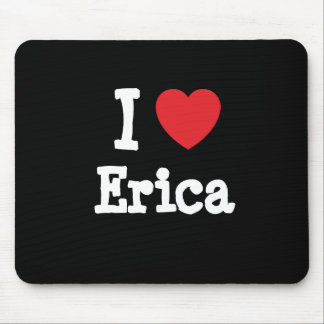I love Erica heart T-Shirt Mouse Mat