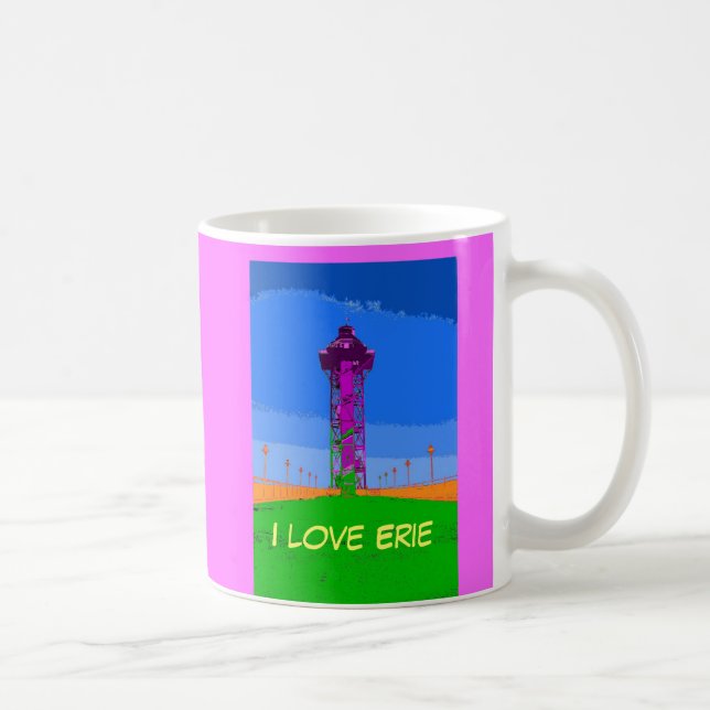 I Love Erie Mug (Right)