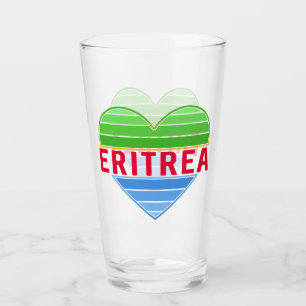 I Love Eritrea, Eritrean Heart Glass
