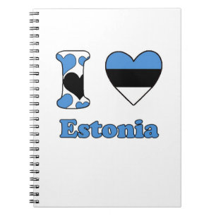 I love Estonia Notebook