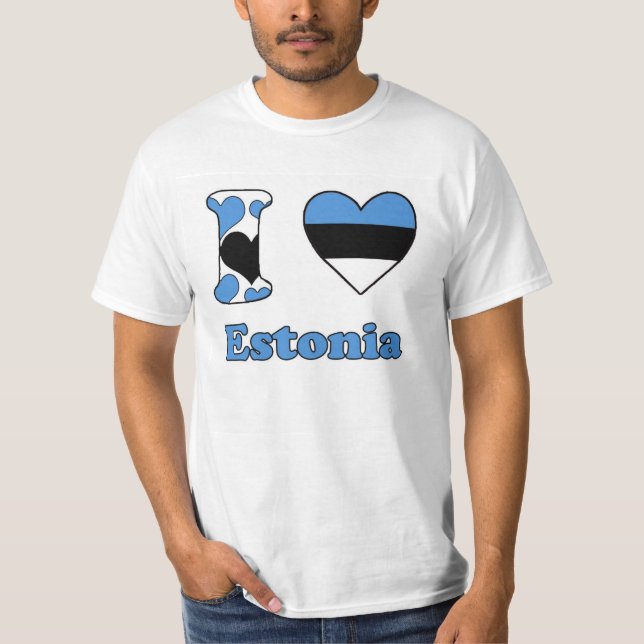 I love Estonia T-Shirt (Front)