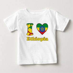 I love Ethiopia Baby T-Shirt