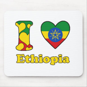 I love Ethiopia Mouse Mat