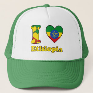 I love Ethiopia Trucker Hat
