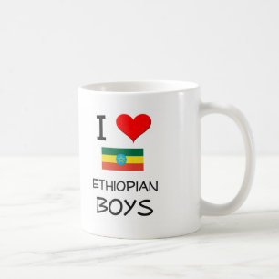 I Love Ethiopian Boys Coffee Mug