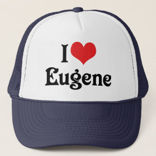 I Love Eugene Trucker Hat