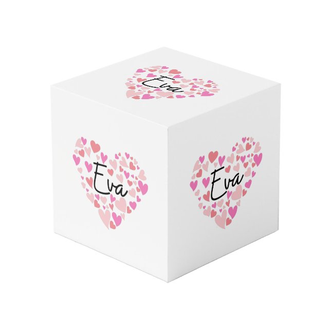 I love Eva Cube (Front Angled)