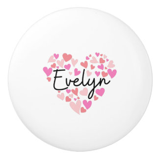 I love Evelyn Ceramic Knob