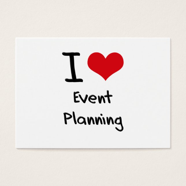I love Event Planning (Front)