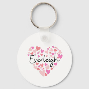 I love Everleigh Key Ring