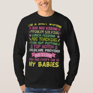 I Love Every One Of My Babies Daycare Provider Pre T-Shirt