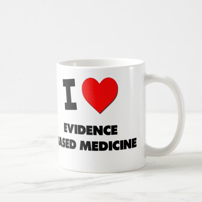 I love Evidence Based Medicine Coffee Mug (Right)