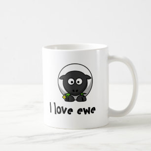 I love ewe coffee mug