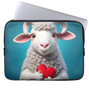 I Love Ewe Laptop Sleeve