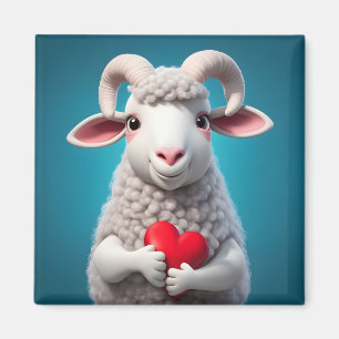 I Love Ewe Magnet