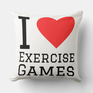 I love exercise games cushion