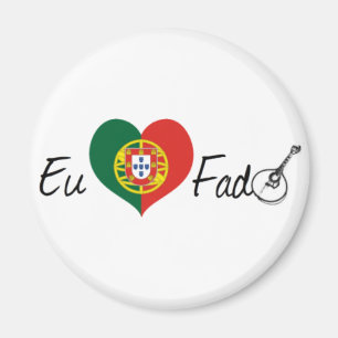 I Love Fado Magnet
