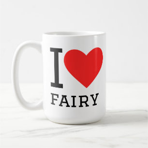 I love fairy  coffee mug