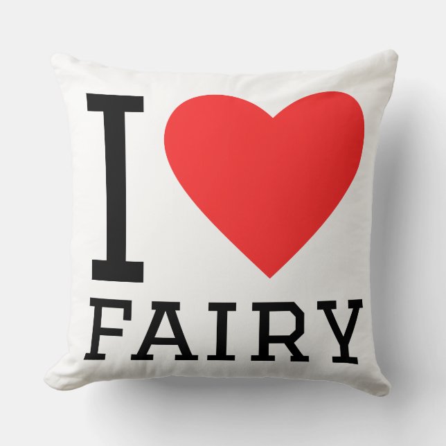 I love fairy  cushion (Front)