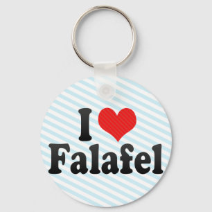 I Love Falafel Key Ring