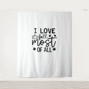I Love Fall Most of All Classic T-Shirt Tapestry