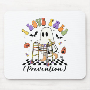 I Love Fall Prevention Thanksgiving Physical Thera Mouse Mat