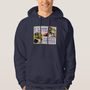 I Love Fancy Pigeons! Hoodie