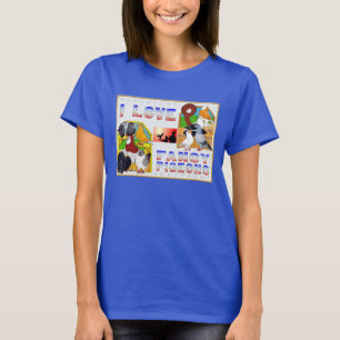 I Love Fancy Pigeons! T-Shirt