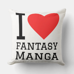 I love fantasy manga cushion