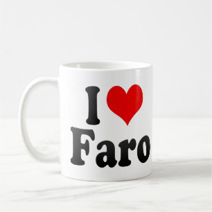 I Love Faro, Portugal. Eu Amo Faro, Portugal Coffee Mug
