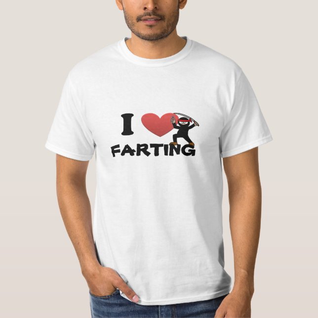 I love Farting T-Shirt (Front)