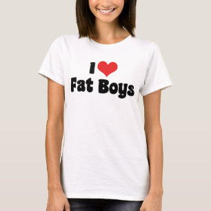 I Love Fat Boys T-Shirt