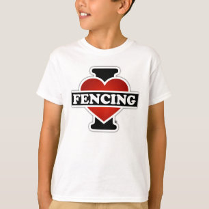 I Love Fencing T-Shirt