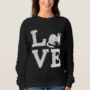 I Love Ferrets Sweatshirt