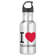 I LOVE FIELD HOCKEY 532 ML WATER BOTTLE