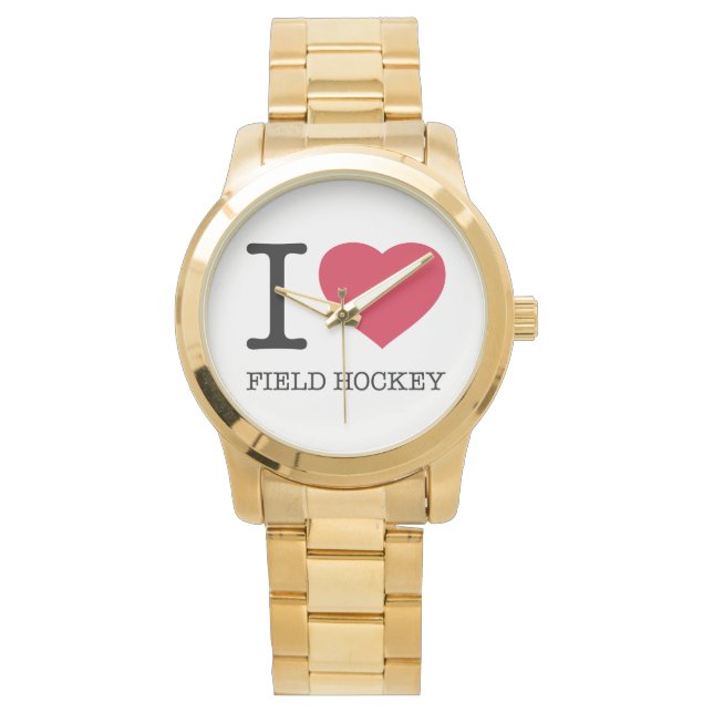 I LOVE FIELD HOCKEY WATCH (Front)