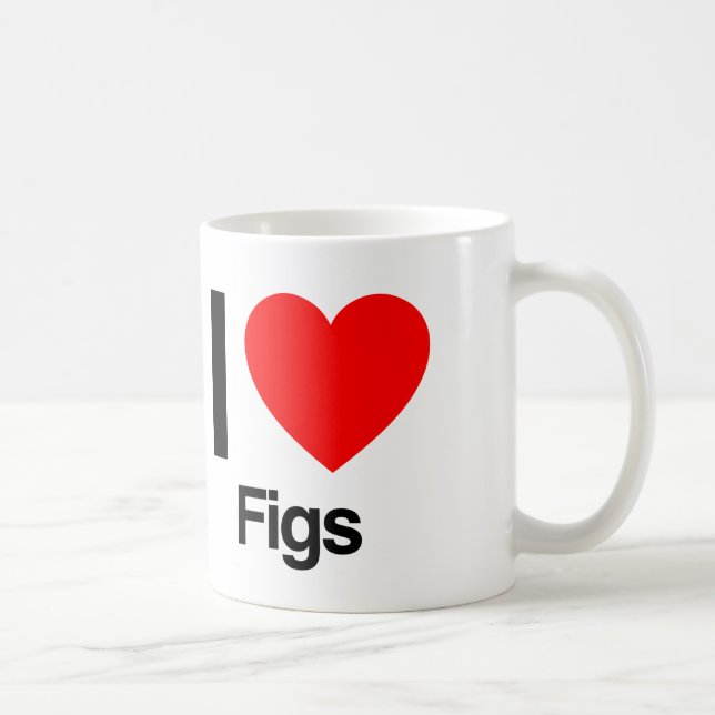 i love figs coffee mug (Right)