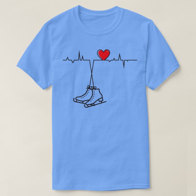 I love Figure Skating 9 T-Shirt (Design Front)